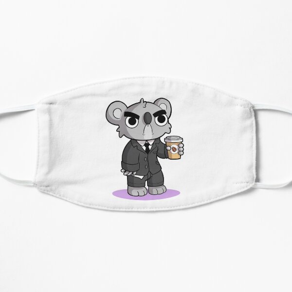 Mürrischer Koala Flache Maske