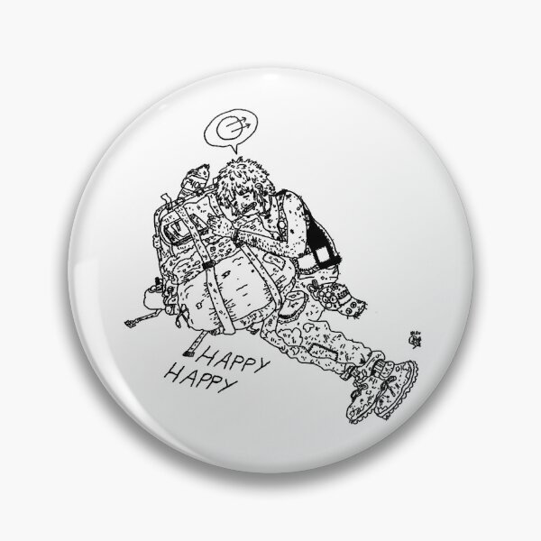 Item preview, HappyHappy self titled black designed and sold by HappyHappyBand.