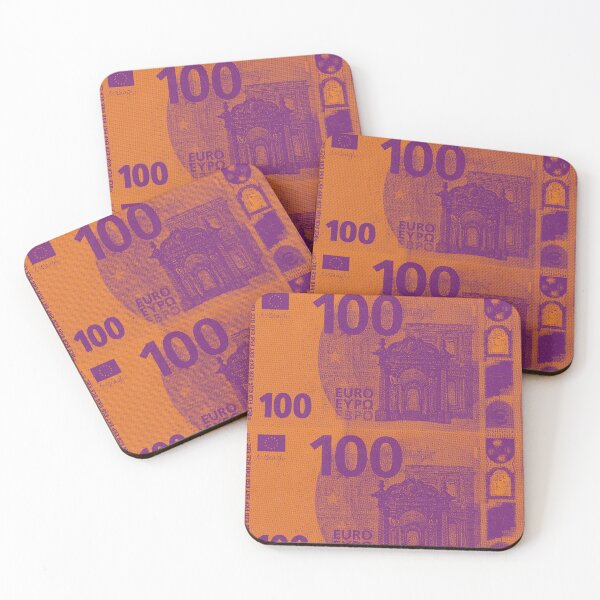Item preview, Orange and Violet European Euro Banknote Bill Cash Coin Currency designed and sold by Plastic Memory Archive.