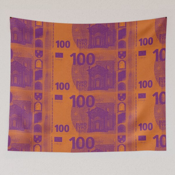 Item preview, Orange and Violet European Euro Banknote Bill Cash Coin Currency designed and sold by Plastic Memory Archive.