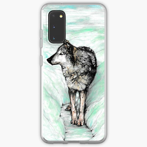 Wolf Wallpaper Samsung Galaxy Hullen Redbubble