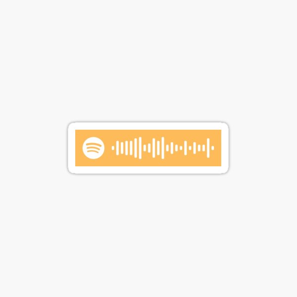 Circles By Post Malone Spotify Code Sticker By Teiashannon Redbubble - goodbyes post malone roblox id