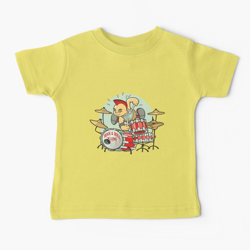 Rock N Roll Kids Baby T-Shirt