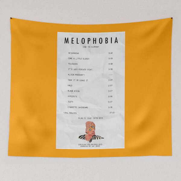 Item preview, album receipt designed and sold by Jenna Gardner.