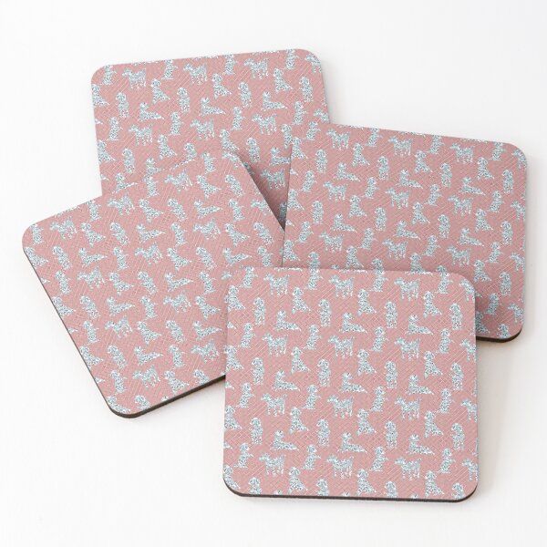 Item preview, Diamond Poodles on Rose Gold Foil  designed and sold by StardustMyHeart.