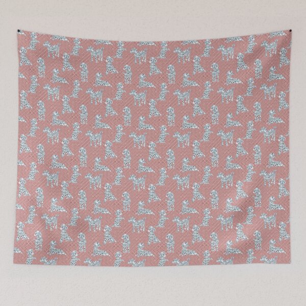Item preview, Diamond Poodles on Rose Gold Foil  designed and sold by StardustMyHeart.