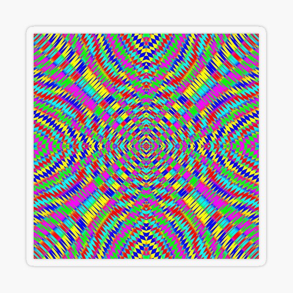 Visual arts, Optical illusion, Concentric Circles, Geometric Art, - концентрические круги Transparent Sticker
