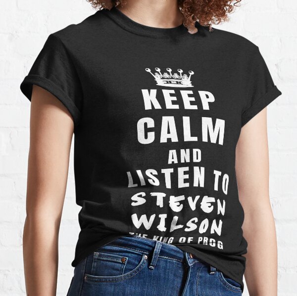 /'Keep Calm and listen to Musical theatre/' Ladies Music Genre T-shirt