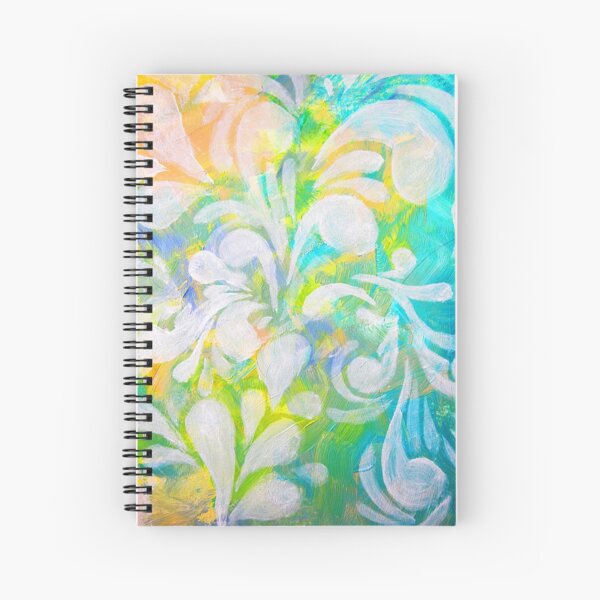 Happy Splash II by Jan Marvin Spiral Notebook