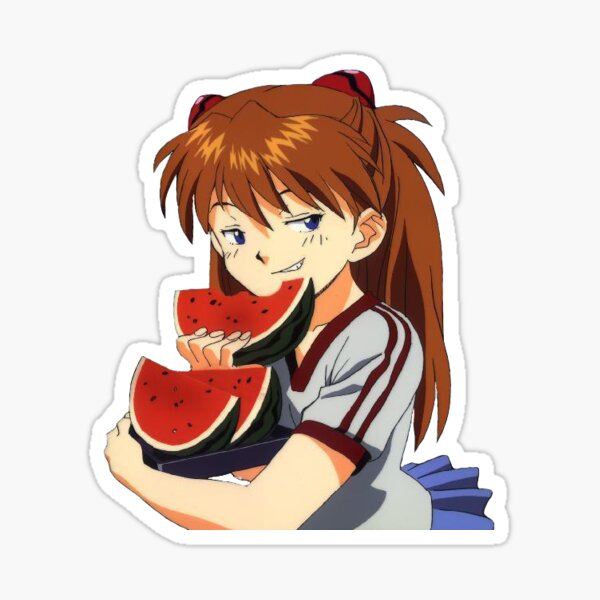 Artikel-Vorschau von Asuka mit Wassermelone, designt und verkauft von karlaa24.
