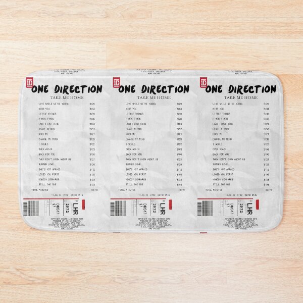 Item preview, album receipt designed and sold by Jenna Gardner.