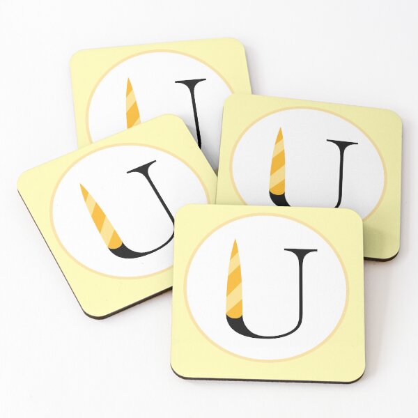 Item preview, Unicorn letter (Yellow Version) designed and sold by dddartandstory.