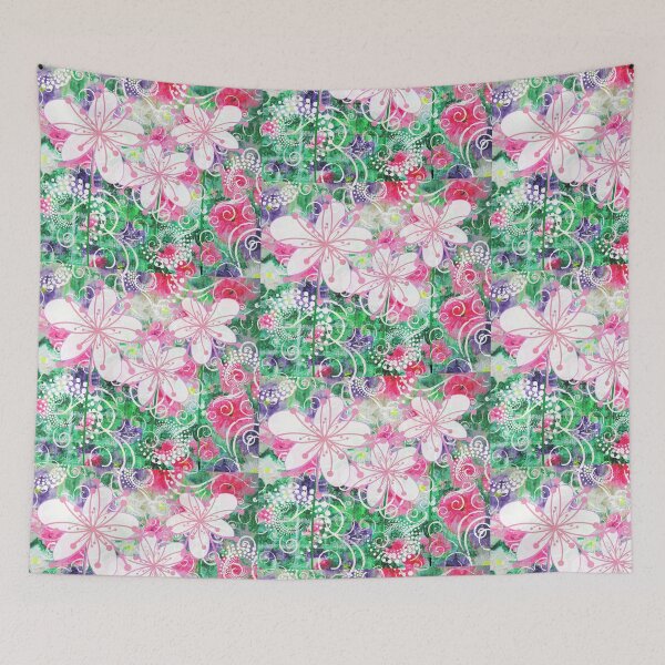 Aperçu de l'œuvre Joyful White Flowers par Jan Marvin créée et vendue par Jan Marvin Art Studio.