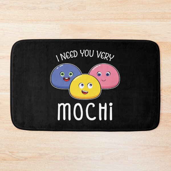 Item preview, Funny Japanese Food I Need You Very Mochi print designed and sold by jakehughes2015.