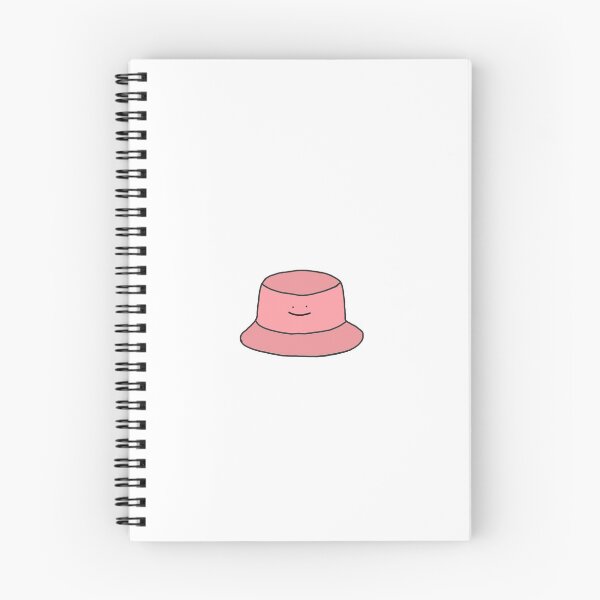 Aperçu de l'œuvre Chapeau Bucket - Impression Visage Smiley Rose créée et vendue par DecoratingDiva.