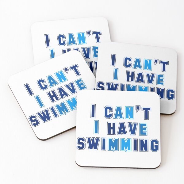 Item preview, I Cant I Have Swimming  designed and sold by Water Sports and Safety.