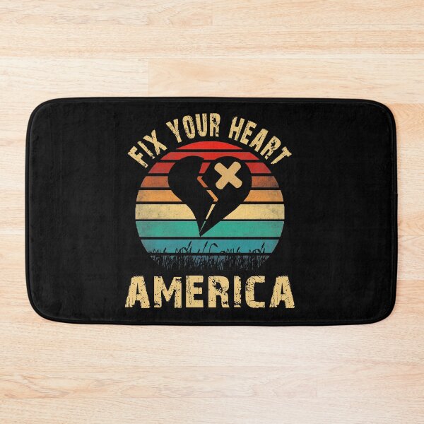Item preview, Fix Your Heart America Retro Vintage T Shirt designed and sold by AnimaLovers.