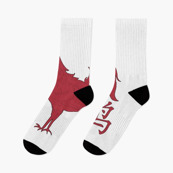 Item preview, Rooster Silhouette in Red with Hanzi designed and sold by Adam Berardi.