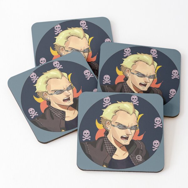 Item preview, Persona 4 -- Kanji Icon (Glasses) designed and sold by JumboManMerch.