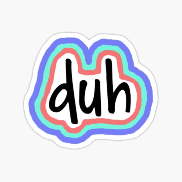 Item preview, duh designed and sold by faragm.
