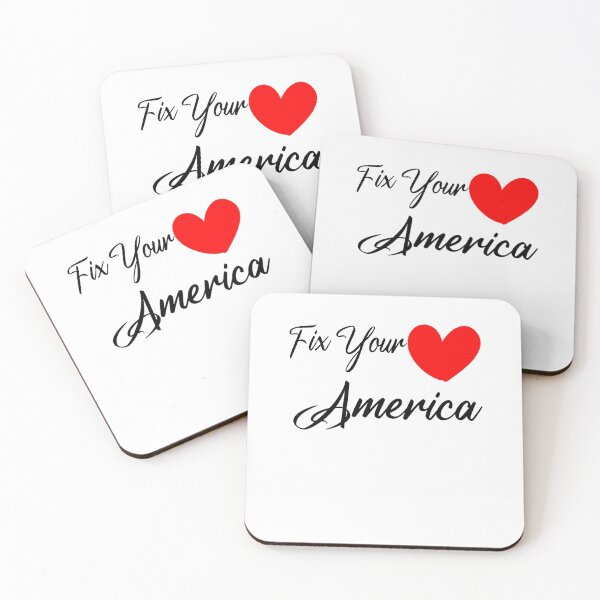 Item preview, Fix Your Heart America designed and sold by Andrea Lina.