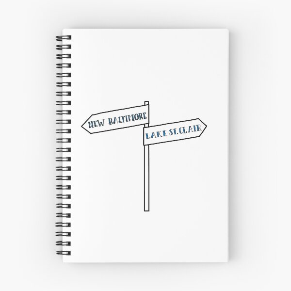 Item preview, New Baltimore; Lake St. Clair Crossroad Sign designed and sold by Chad Novak.