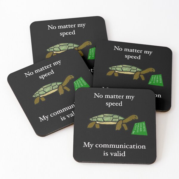 Item preview, AAC turtle designed and sold by AACknowledge.
