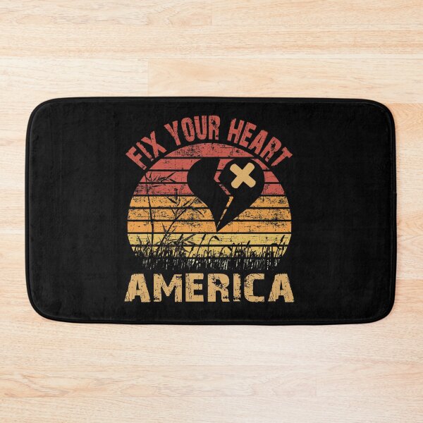 Item preview, Fix Your Heart America Retro Vintage designed and sold by AnimaLovers.