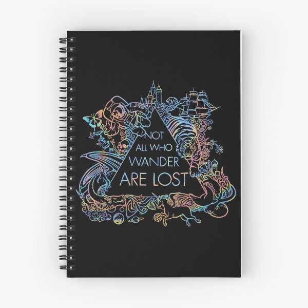 Item preview, Not All Who Wander Are Lost - reverse designed and sold by Zeke Saucedo.