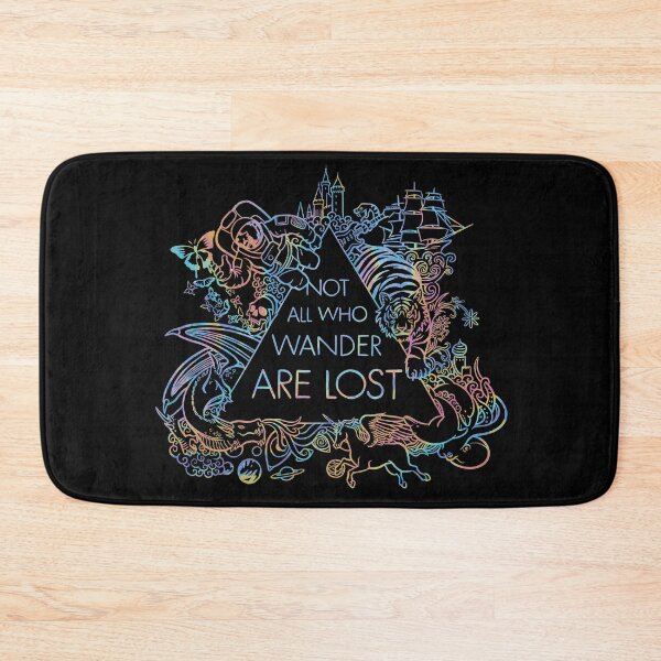 Item preview, Not All Who Wander Are Lost - reverse designed and sold by Zeke Saucedo.