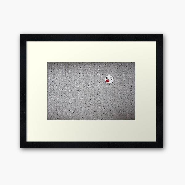 Boo Framed Art Print