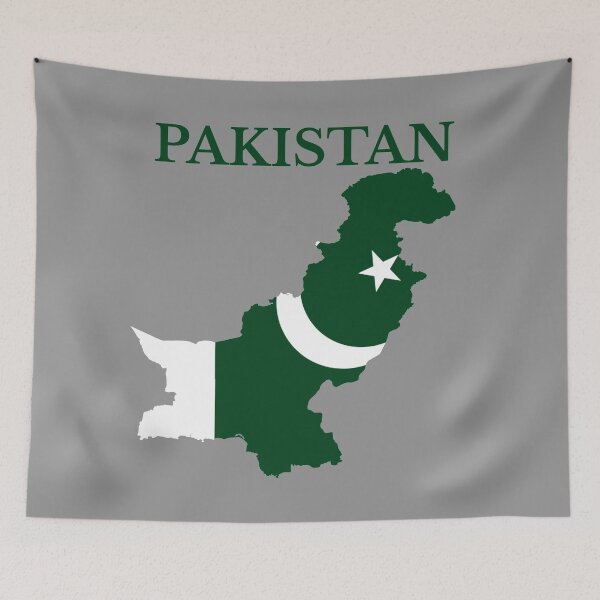 Item preview, Pakistan Map Flag designed and sold by marosharaf.