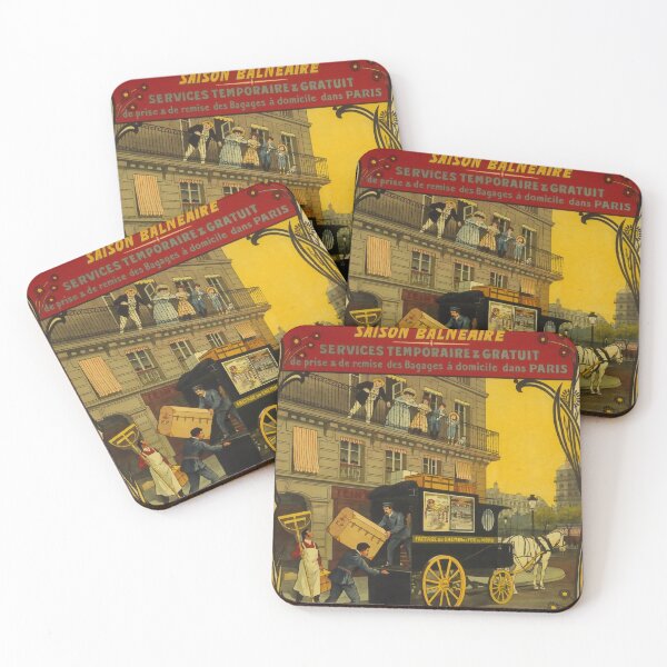 Item preview, NORD Saison Balneaire vintage travel poster designed and sold by stickart-marek.