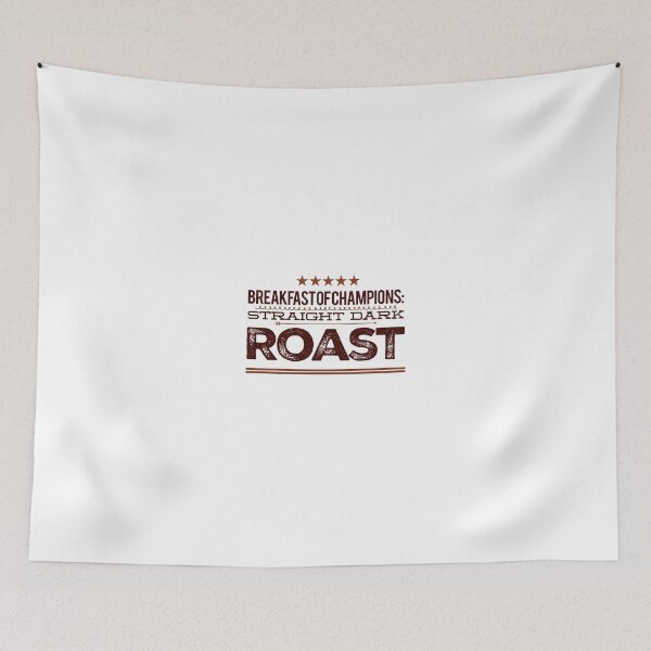 Item preview, Breakfast Of Champions: Straight Dark Roast designed and sold by OfferHeat.