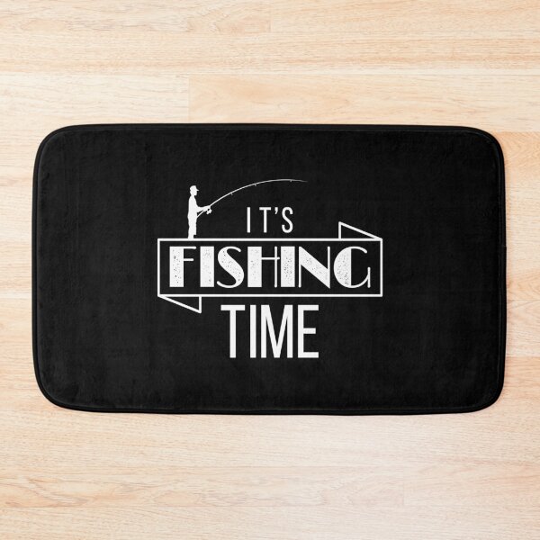 Item preview, Funny Fishing It's Fishing Time Distressed Graphic graphic designed and sold by jakehughes2015.