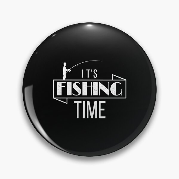 Item preview, Funny Fishing It's Fishing Time Distressed Graphic graphic designed and sold by jakehughes2015.