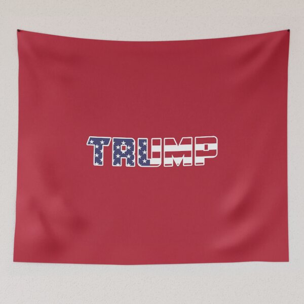 Item preview, Donald Trump 2020 American Flag Patriotic Red designed and sold by tronictees.