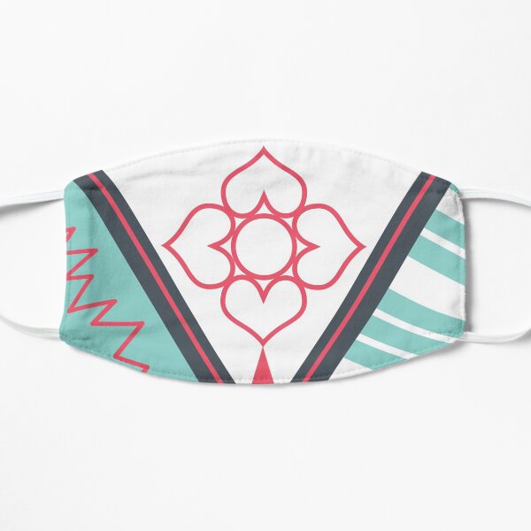 Peaceful Pianist (Minimalist) Flat Mask