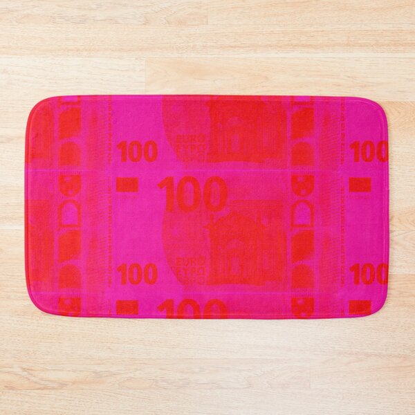 Item preview, Bright Pink and Red European Euro Banknote Bill Cash Coin Currency designed and sold by Plastic Memory Archive.