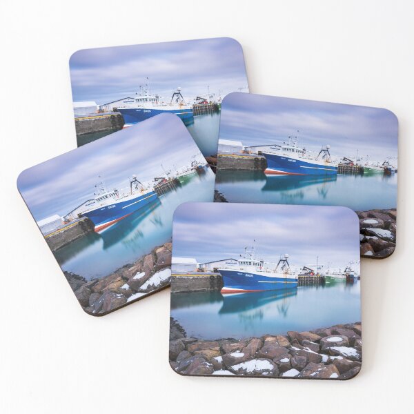 Item preview, Grundarfjörður harbour designed and sold by Alistair Wilson.