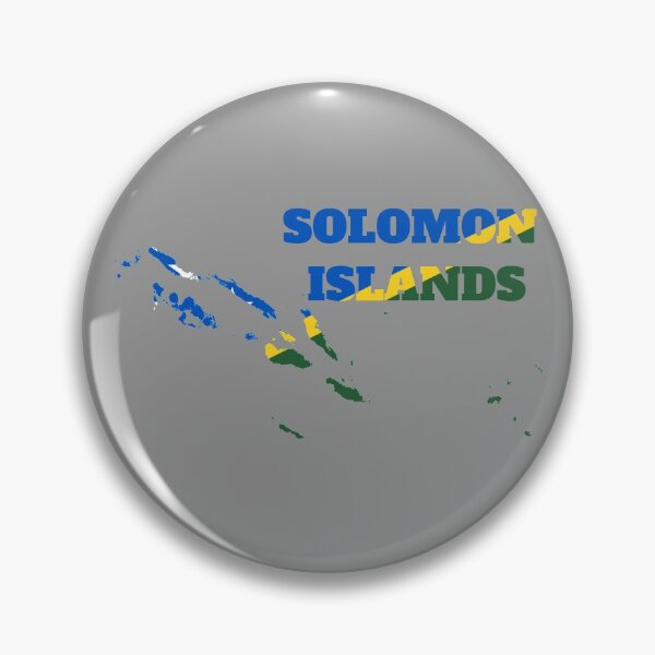 Item preview, Solomon Islands Map Flag designed and sold by marosharaf.