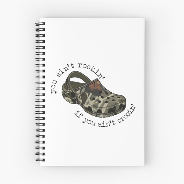 Item preview, camo crocs designed and sold by stickerdesignss.