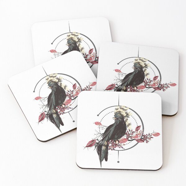 Item preview, Black Bird on Branch designed and sold by Ninjawhere.