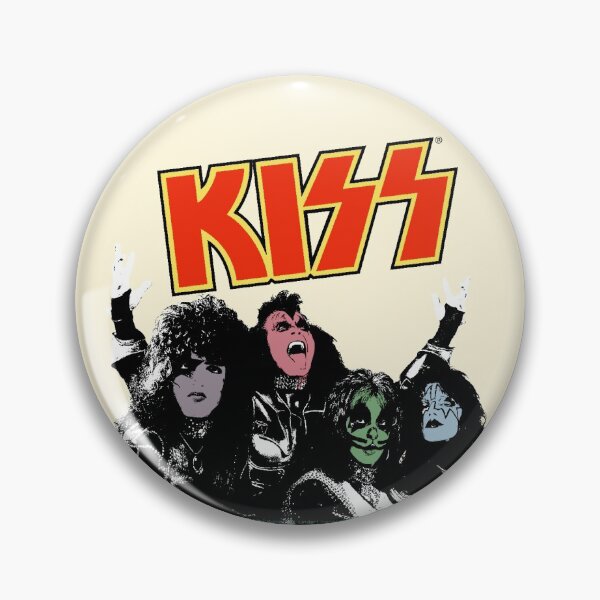 KISS Retro 76 Summer Tour II Pin