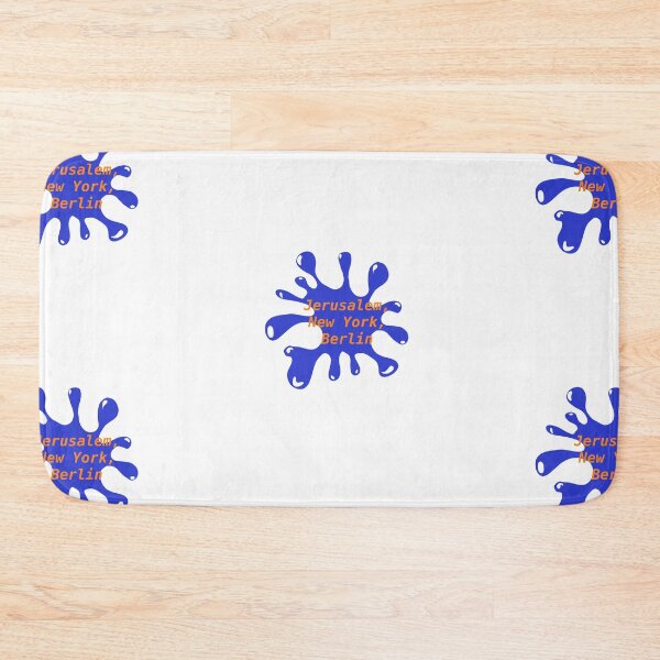 Item preview, Jerusalem, New York, Berlin splat designed and sold by nehakhushalani.