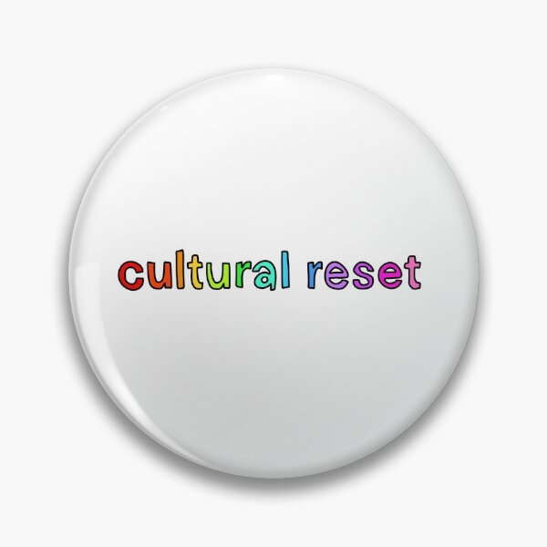 Item preview, ~ cultural reset ~ designed and sold by marisagu.