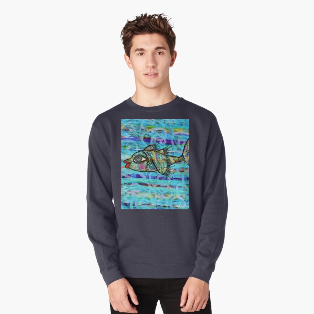 The fish Pullover Sweatshirt