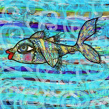 Artwork thumbnail, The fish by aremaarega