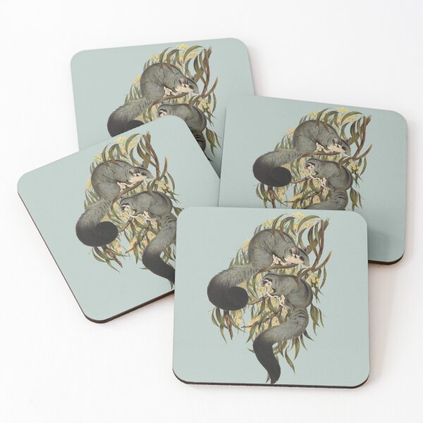 Item preview, Squirrel Glider Possum Illustration designed and sold by karwilberevivalcollection.