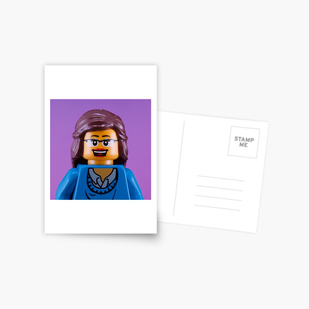 Liz Lemon/Tina Fey Portrait Postcard